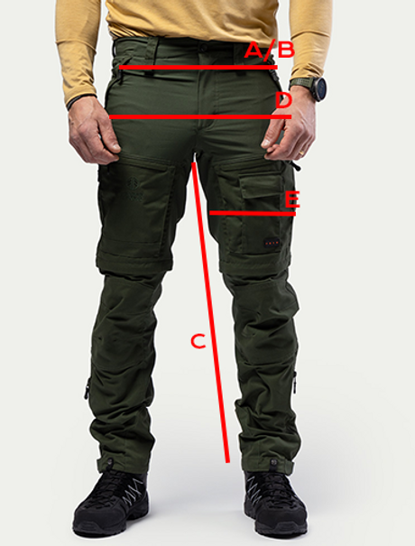 Men's BN002 Zip-Off Hiking Pants – Durable & Convertible - Beyond