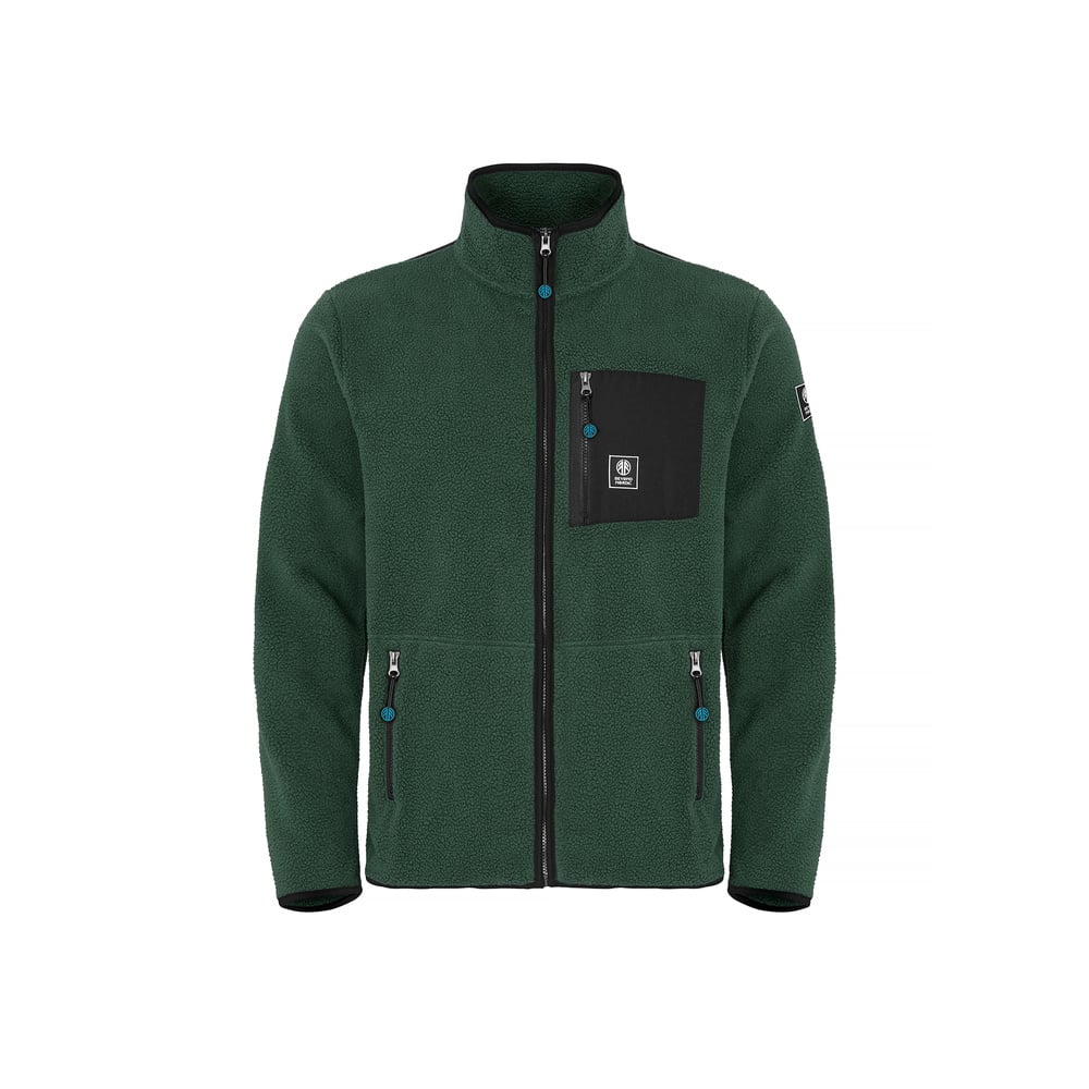 BN303 Pile Fleece Jacket Men's Jade Green