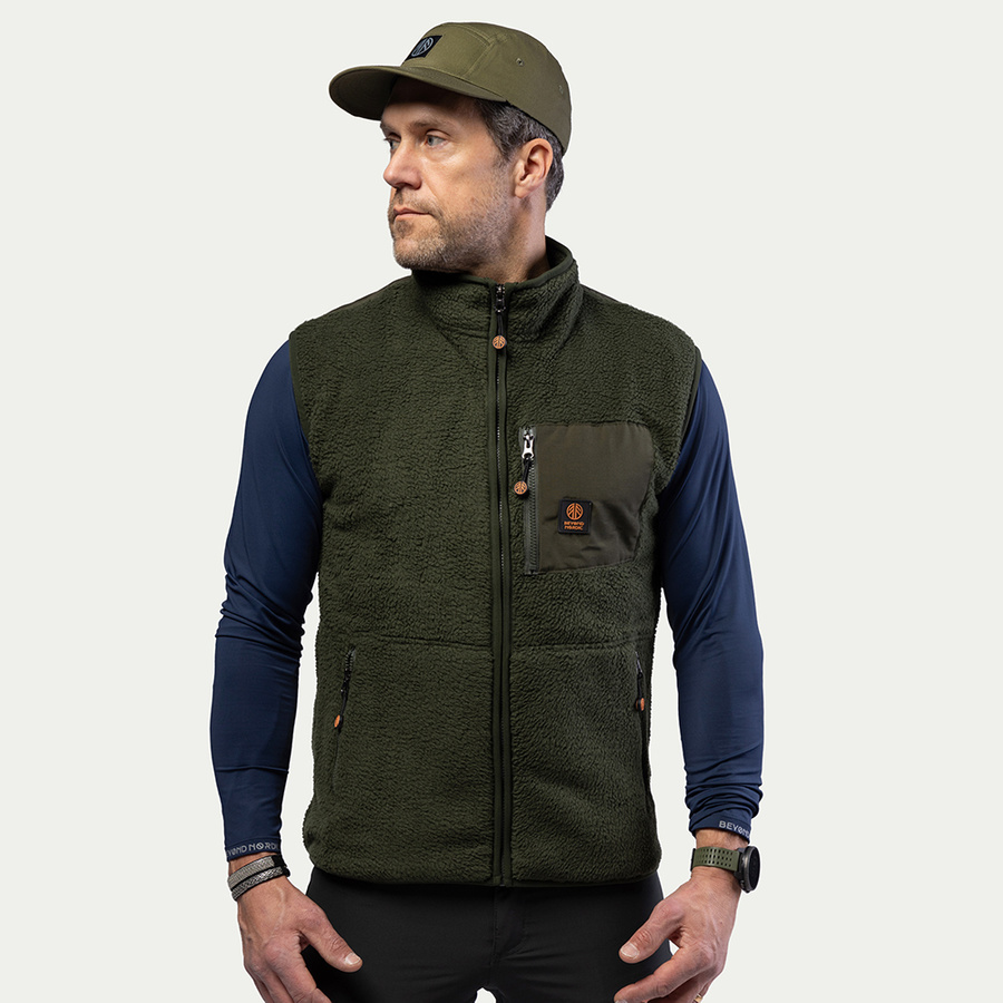 BN306 Pile Fleece Vest Men's – Warm Fiber Fur - Beyond Nordic