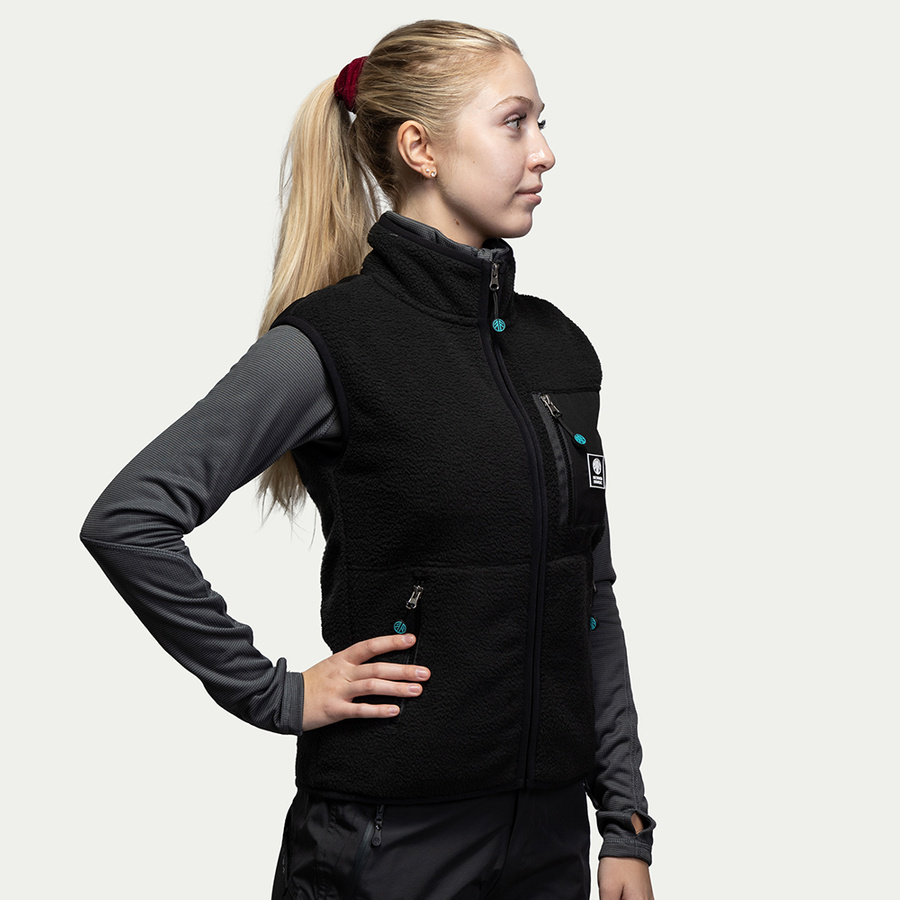 BN306 Fleece Vest Damen – Warmes Faserfell - Beyond Nordic