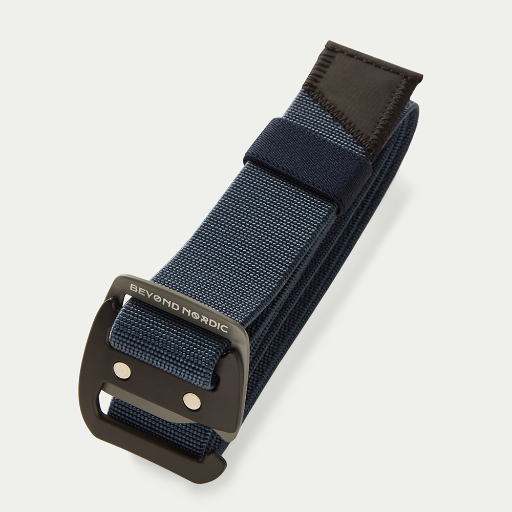 BN407 Hiking Belt Navy - Storlek: 100cm - Beyond Nordic