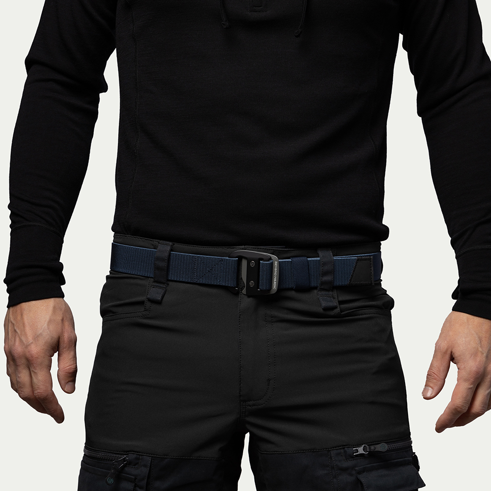 BN407 Hiking Belt Navy - Storlek: 100cm - Beyond Nordic