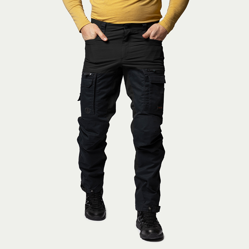 BN008 Outdoorbroek Heren Off Black - Maat: XXL - Beyond Nordic - Outdoorbroek
