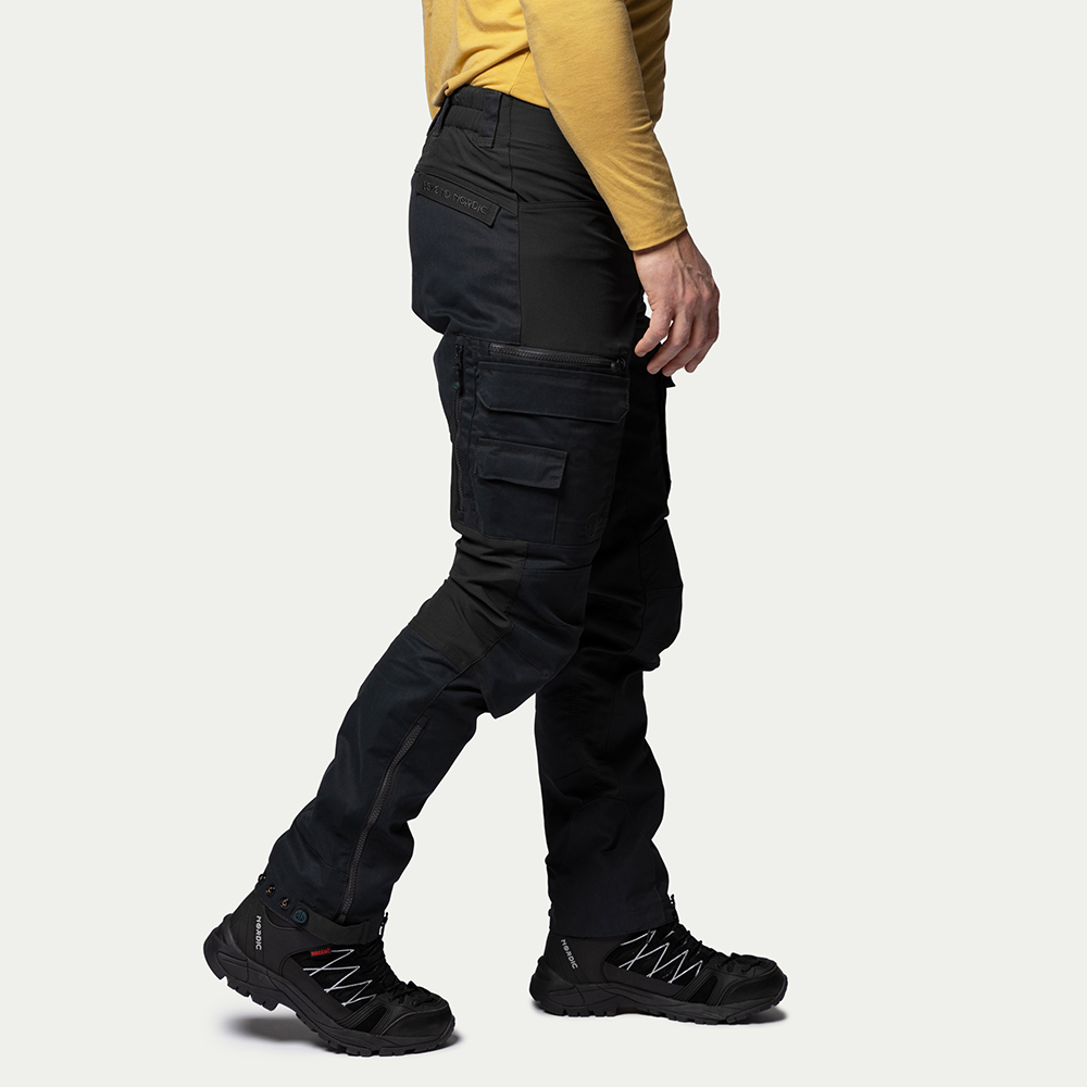 BN008 Outdoorbroek Heren Off Black - Maat: XXL - Beyond Nordic - Outdoorbroek