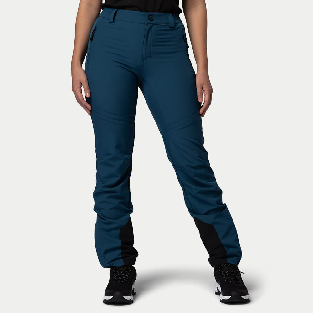 Flexibel Lättvikts Byxa Dam Legion Blue - Storlek: M - Beyond Nordic - Lättvikts vandringsbyxor