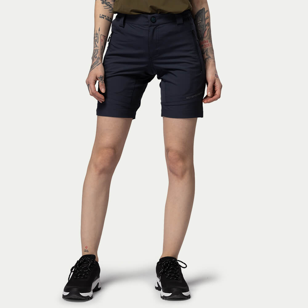 Flexibele Lichtgewicht Shorts Dames Carbon Grey - Maat: XXL - Beyond Nordic - Lichtgewicht shorts