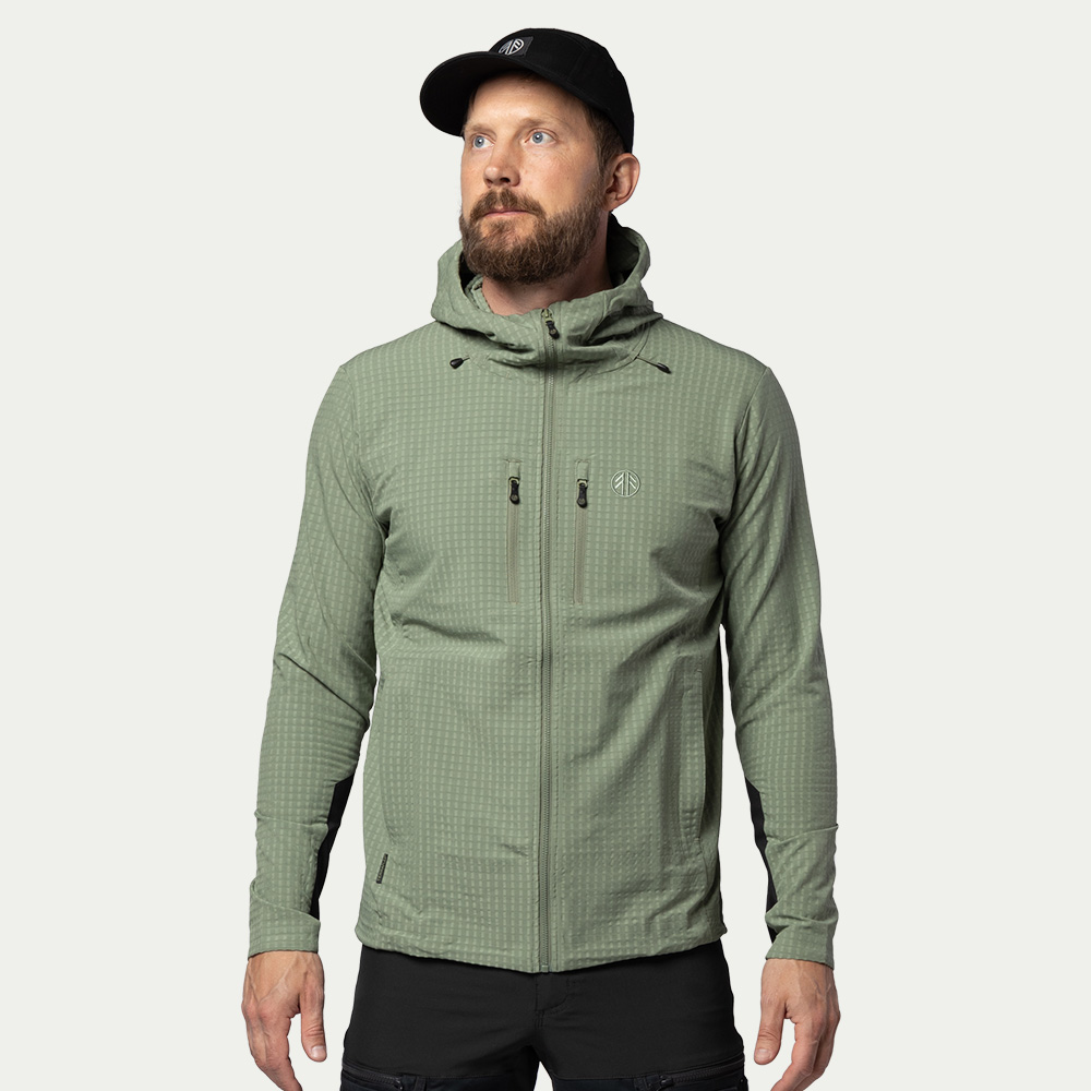 Tech Fleece Hoodie Heren Oil Green - Maat: 4XL - Beyond Nordic