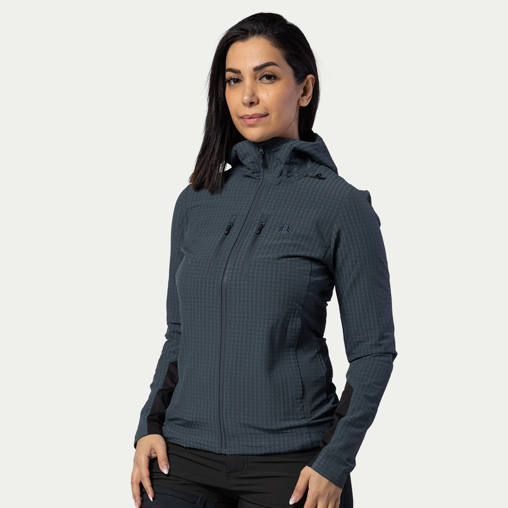 BN106 Tech Fleece Hoodie Dames Dark Slate - Maat: XXL - Beyond Nordic