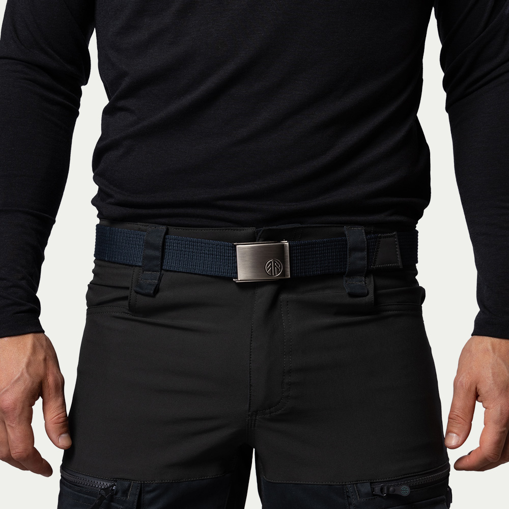 BN409 Canvas Belt Navy - Beyond Nordic