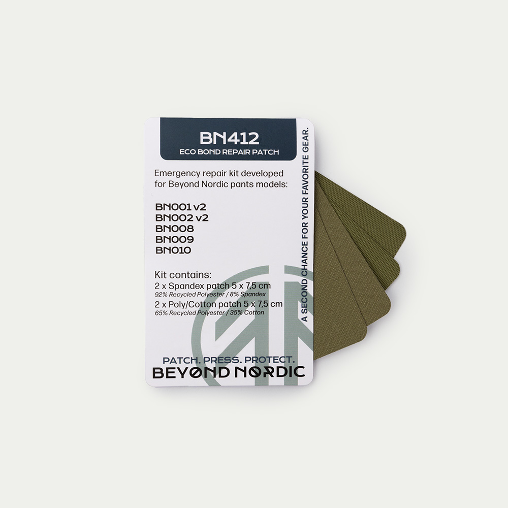 BN412 EcoBond Repair Patch Moss Green - Beyond Nordic