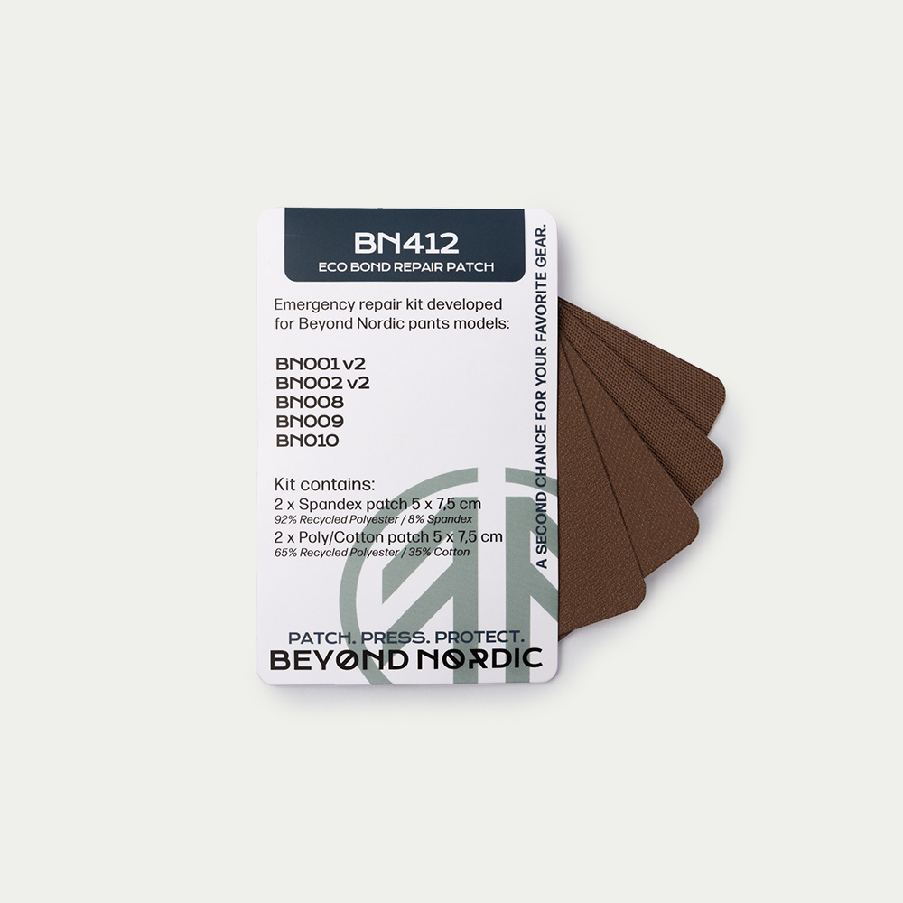 BN412 EcoBond Repair Patch Sepia Brown - Beyond Nordic