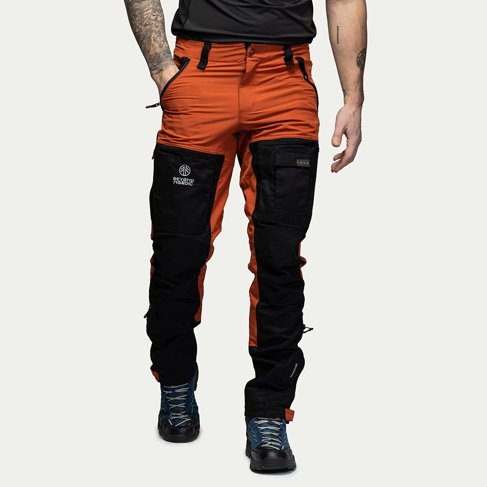 Turbukse Herre Burnt Orange - Størrelse: XXL - Beyond Nordic - Friluftsbukser & fritidsbukser