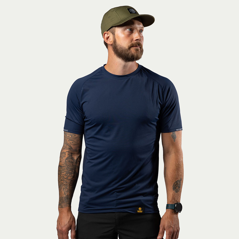 BN205 Performance T-Shirt Herr Navy - Storlek: 3XL - Beyond Nordic